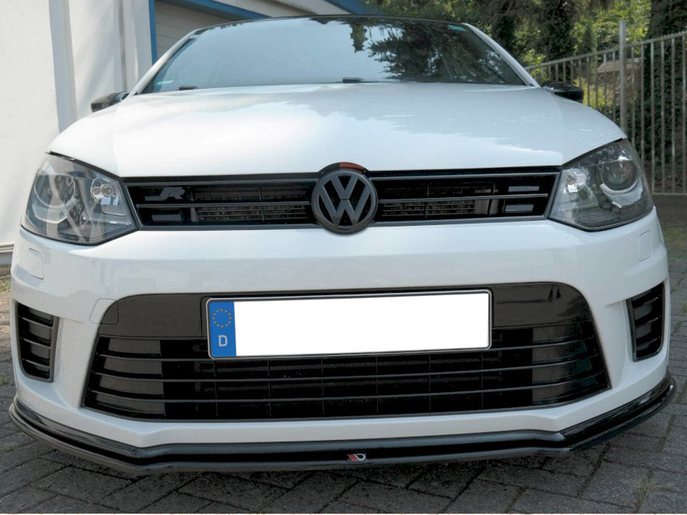 Front Splitter Volkswagen Polo MK5 R WRC 2013 Maxton Design