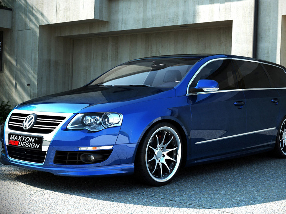 Front Bumper Spoiler VW Passat B6 ( R-line Look ) Maxton Design