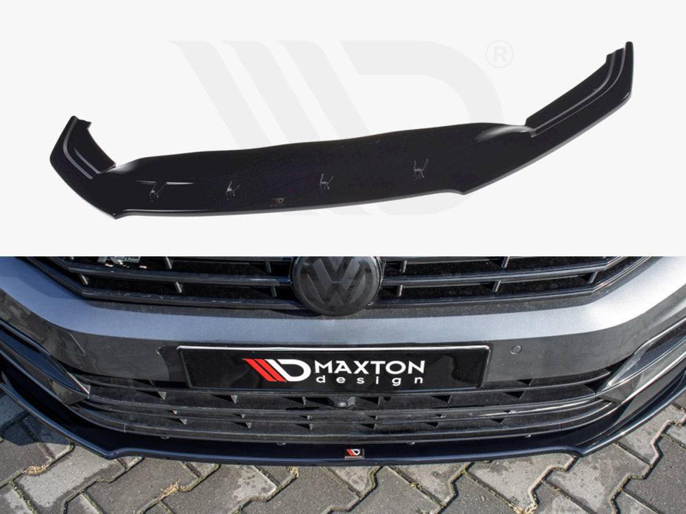 Front Splitter V.1 Volkswagen Passat R-line B8 2015-19 Maxton Design