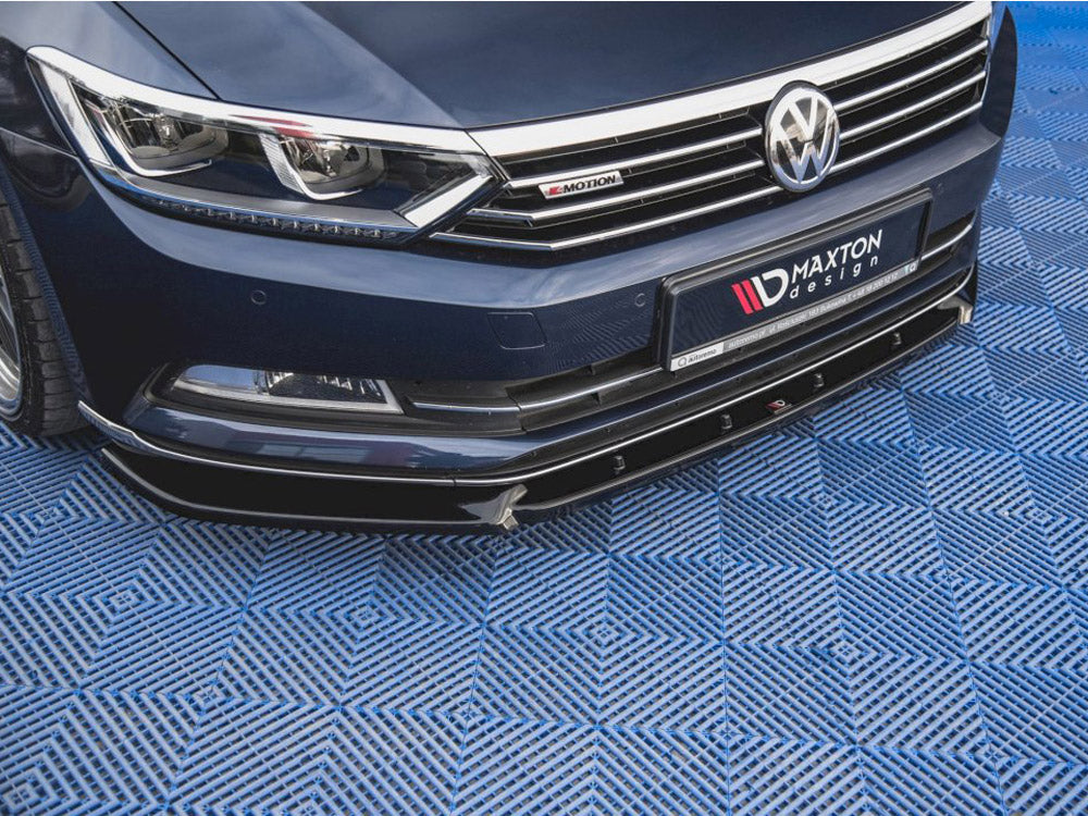 Front Splitter V2 VW Passat B8 2014-2019 Maxton Design