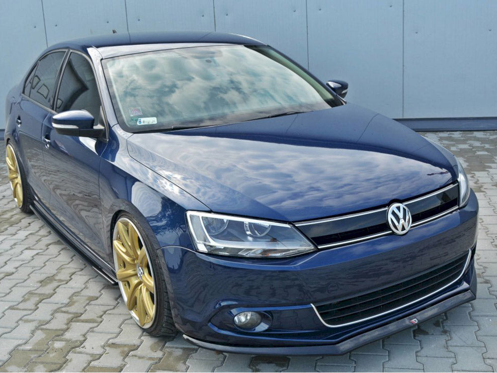 Front Splitter V.2 VW Jetta MK6 Sedan Pre-facelift 2011-2014 Maxton Design