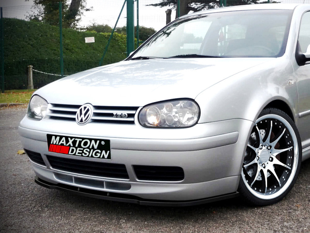 Front Splitter VW Golf IV (For 25TH Front Bumper Spoiler) Maxton Design