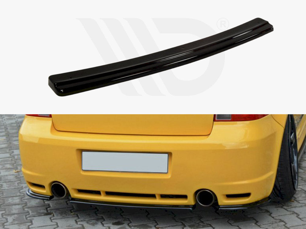 Central Rear Splitter VW Golf IV R32 Maxton Design