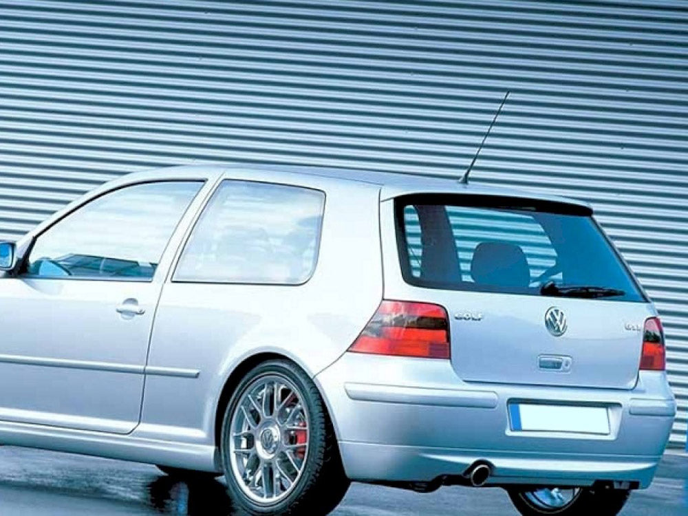 Rear Bumper Extension VW Golf 4 25'TH Anniversary Look (With Exhaust Hole) Maxton Design