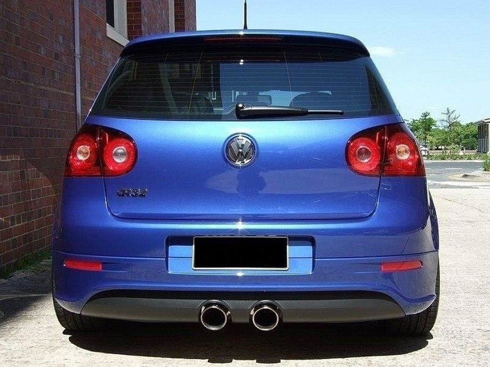 Rear Valance VW Golf V R32 (With 2 Exhaust Holes, For R32 Exhaust) 2003-2008 Maxton Design