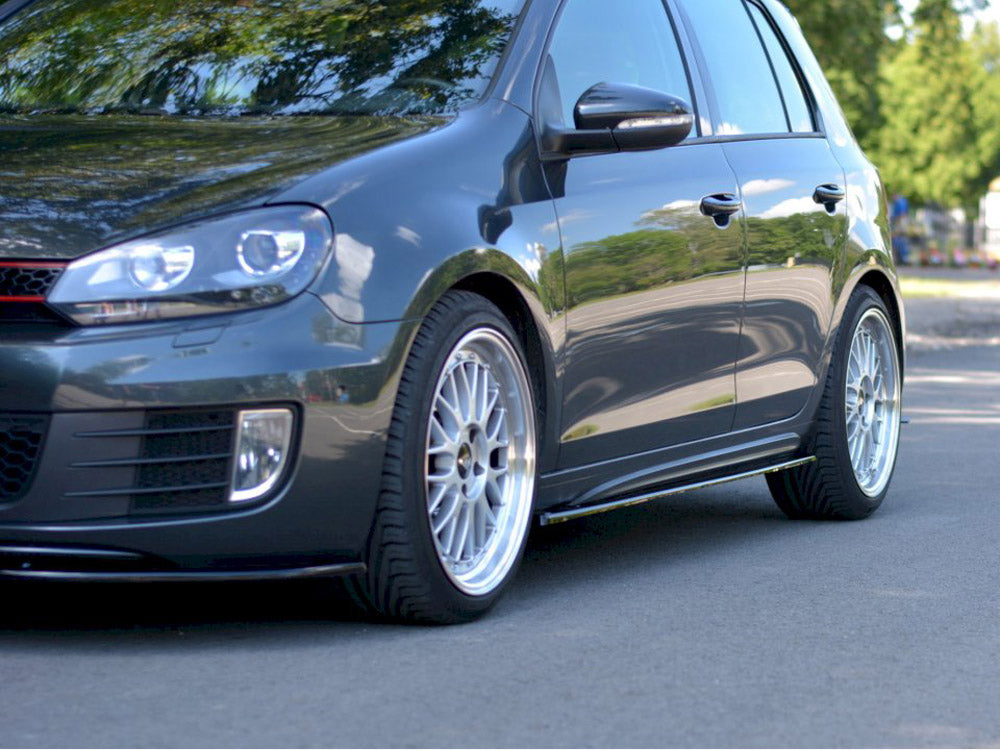 Side Skirts Diffusers VW Golf MK6 GTI/ GTD 2008-2012 Maxton Design