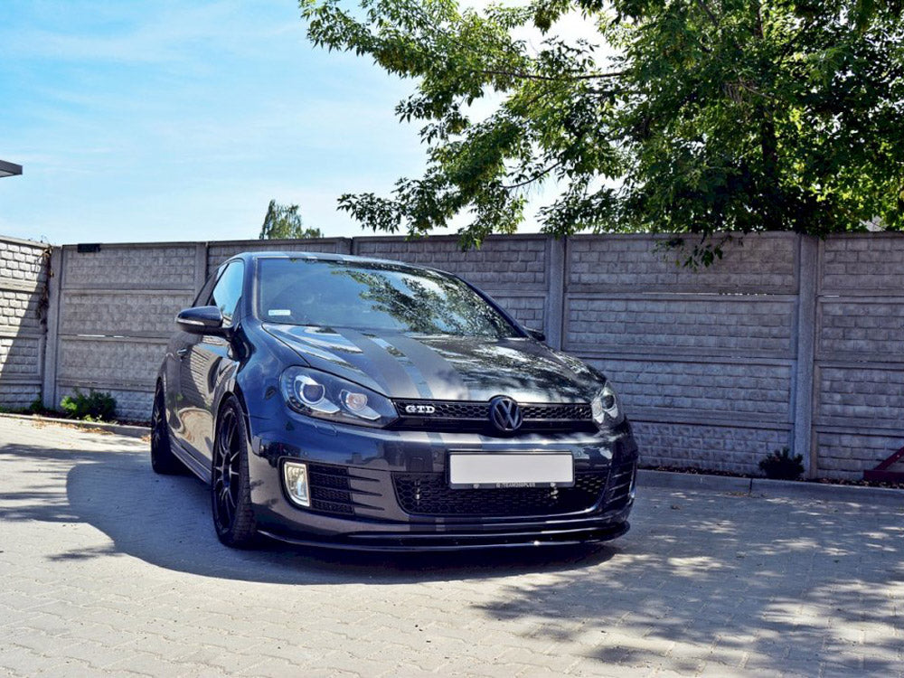 Front Splitter VER.2 VW Golf VI GTI Maxton Design