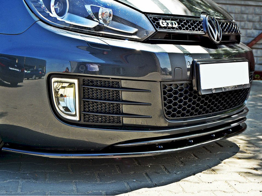 Front Splitter VER.2 VW Golf VI GTI Maxton Design