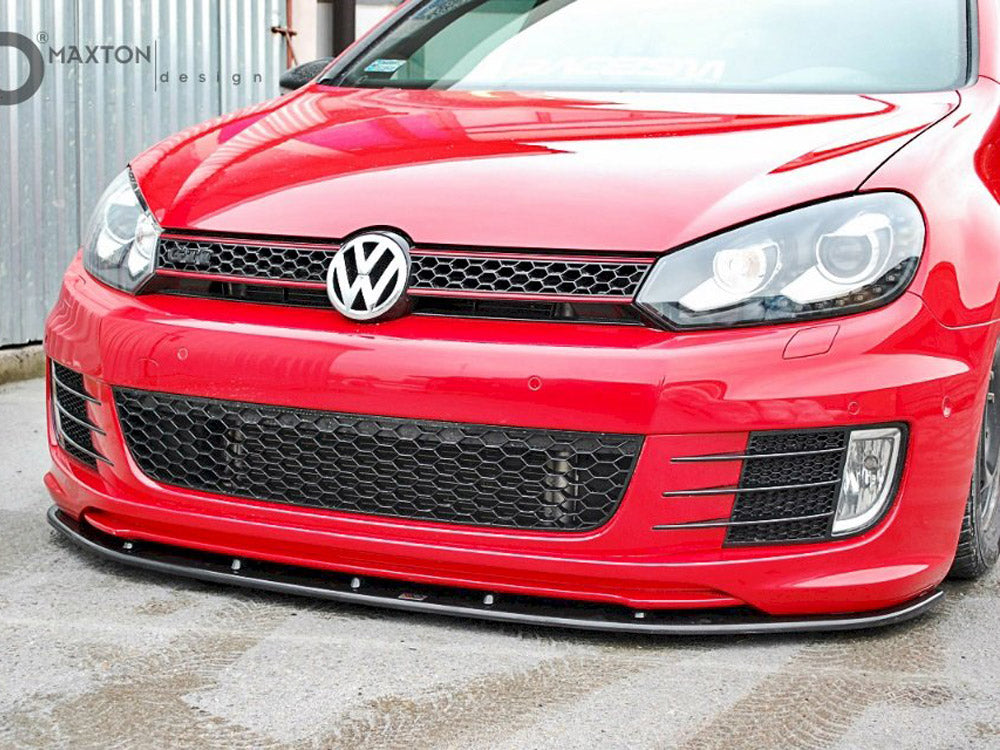 Front Splitter VER.2 VW Golf VI (For Golf GTI 35TH) Maxton Design