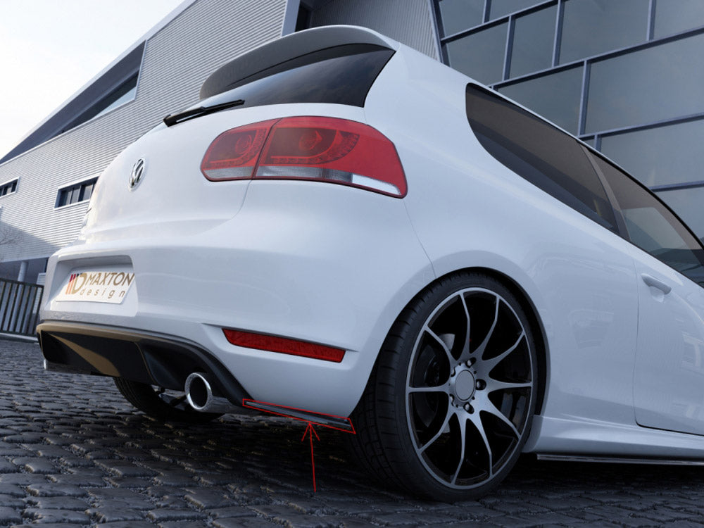 Rear Side Splitters VW Golf VI GTI 35TH Maxton Design