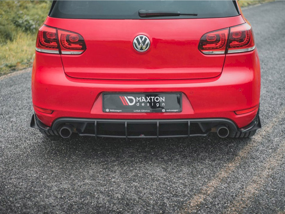 Racing Durability Rear Side Splitters (+flaps) VW Golf GTI MK6 2008-2012 Maxton Design