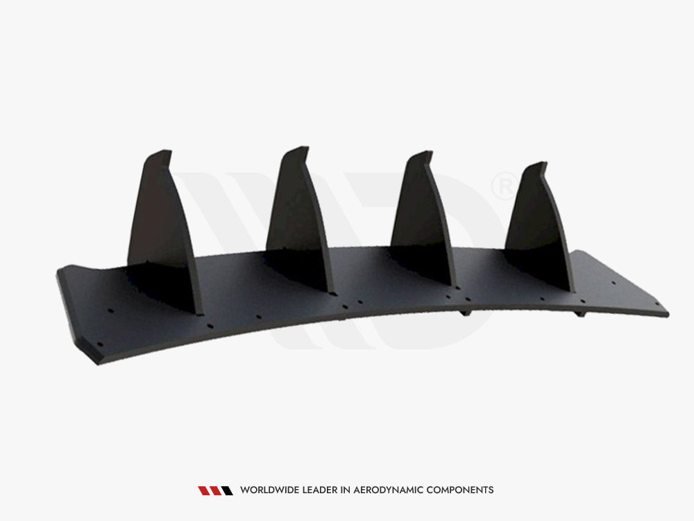 Racing Durability Rear Diffuser V2 VW Golf GTI MK6 2008-2012 Maxton Design