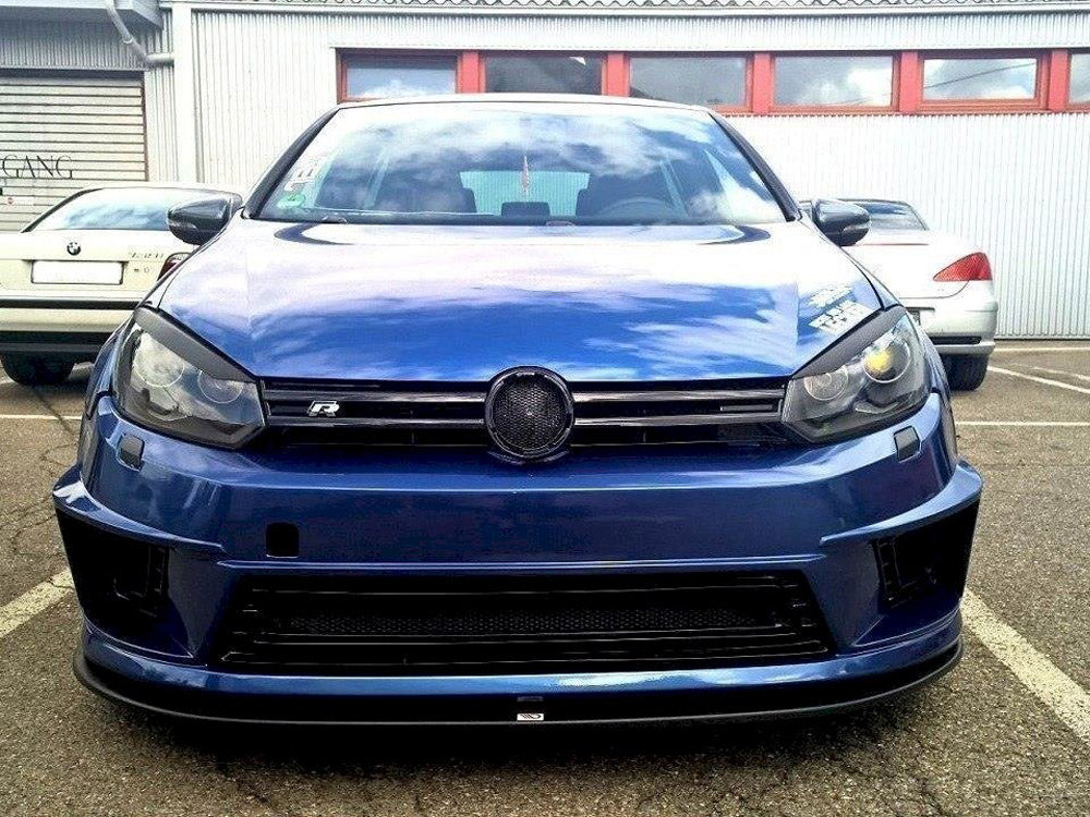 Front Splitter VW Golf MK6 (With R400 Bumper) 2008-2012 Maxton Design