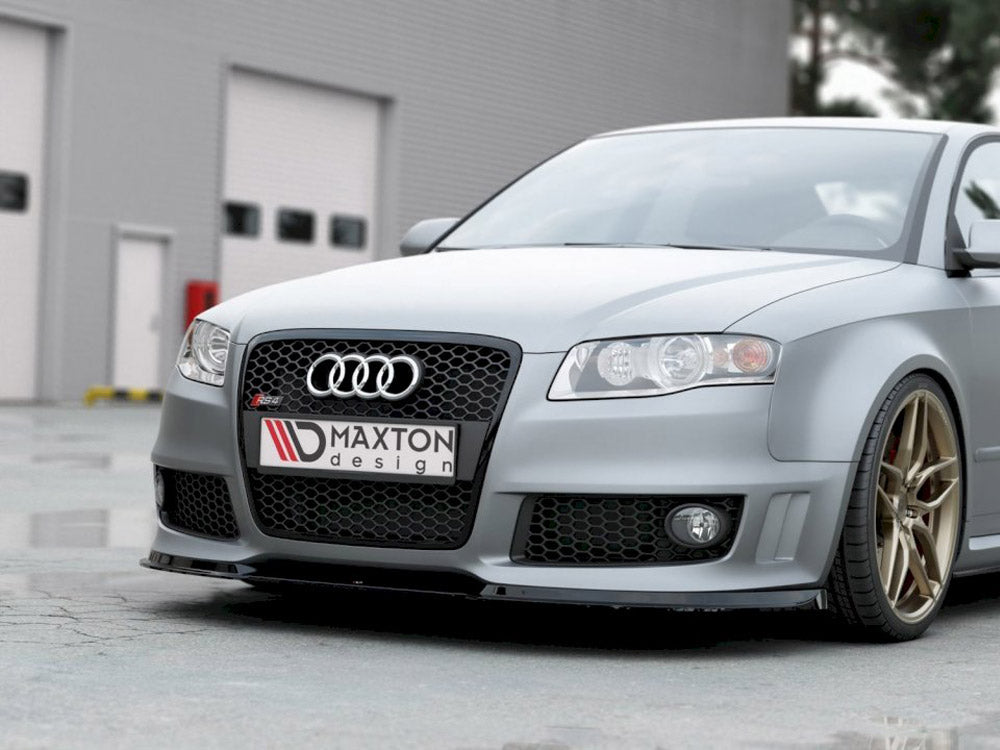 Front Splitter V1AUDI RS4 B7 2006-2008 Maxton Design