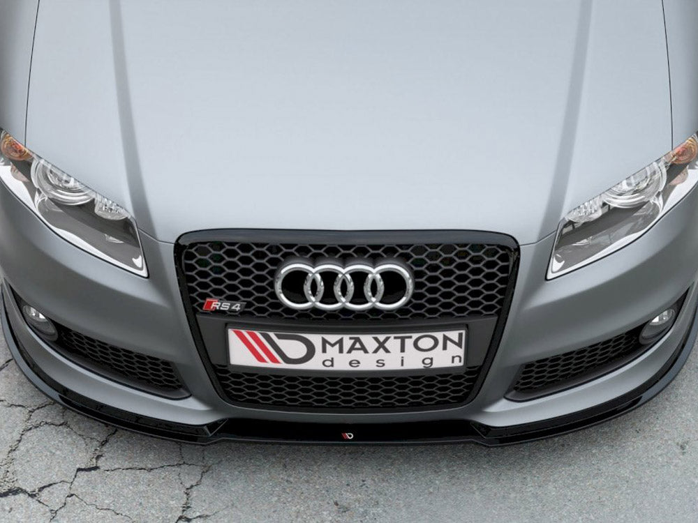 Front Splitter V1AUDI RS4 B7 2006-2008 Maxton Design