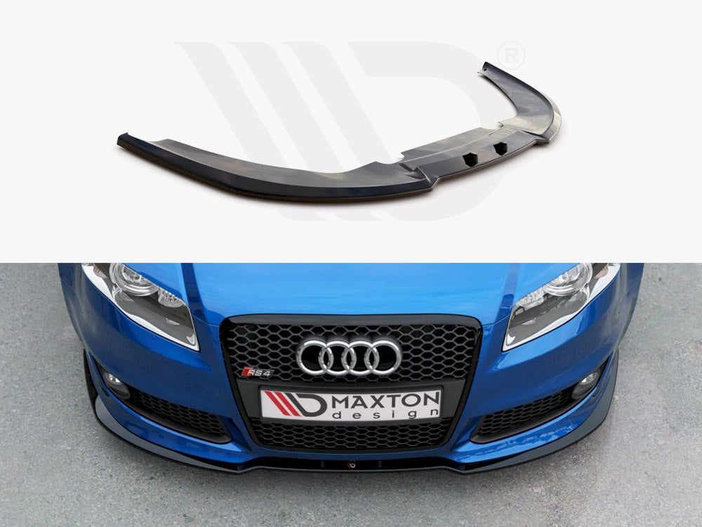 Front Splitter V2AUDI RS4 B7 2006-2008 Maxton Design