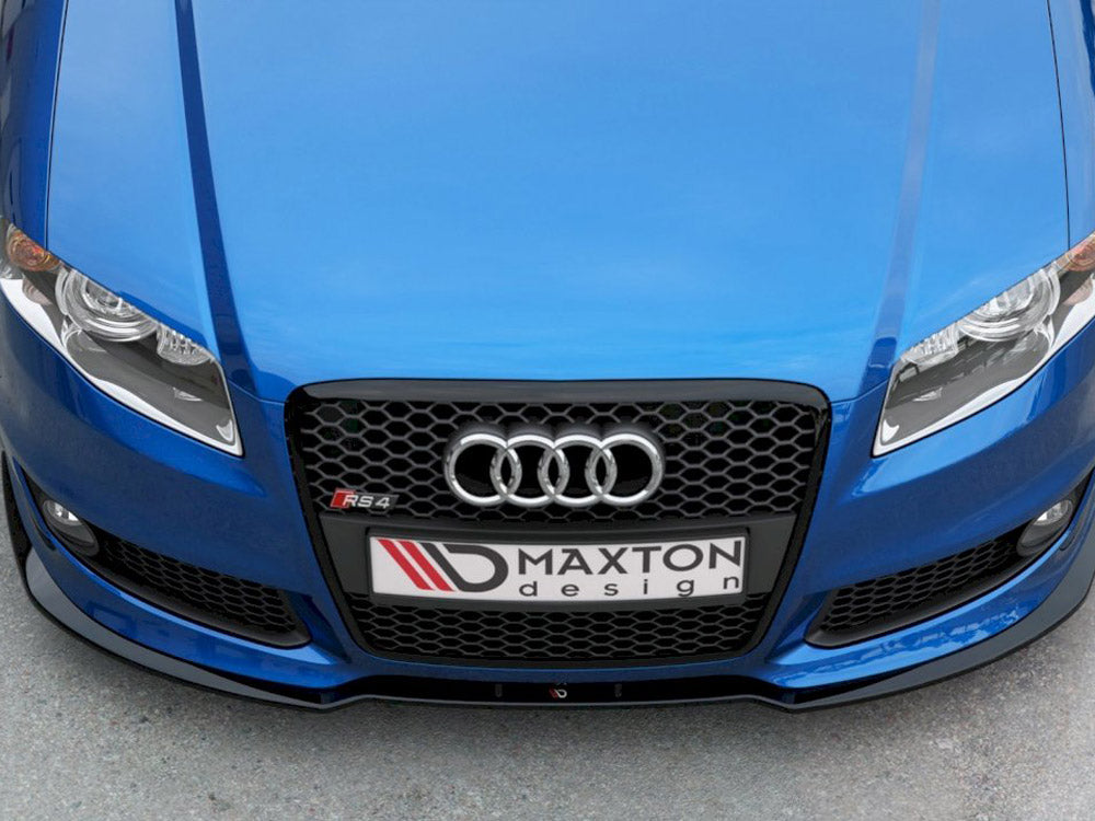 Front Splitter V2AUDI RS4 B7 2006-2008 Maxton Design