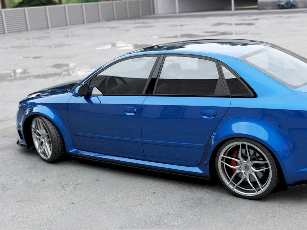 Side Skirts Splitters Audi RS4 B7 2006-2008 Maxton Design