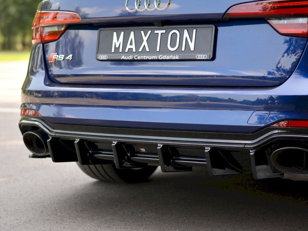 Rear Valance Audi RS4 B9 Avant 2017-2019 Maxton Design