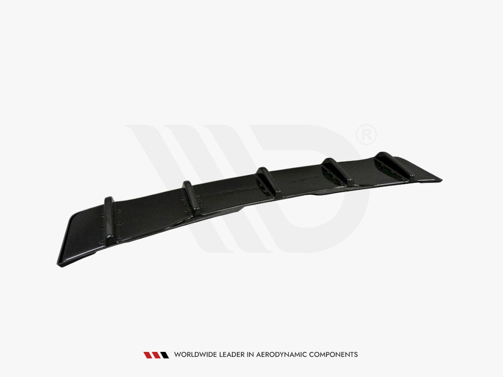 Central Rear Splitter (Vertical Bars) Audi A5 S-Line F5 Coupe / Sportback 2016- Maxton Design