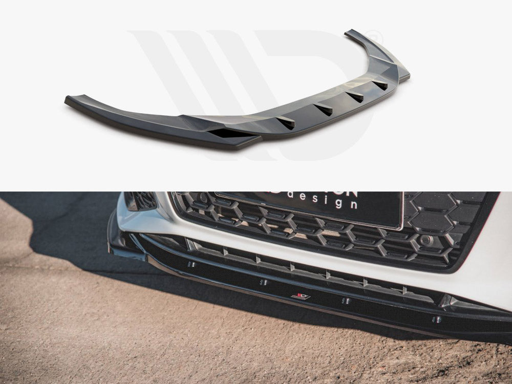 Front Splitter V.1 Audi S5 / A5 S-Line F5 Facelift Maxton Design