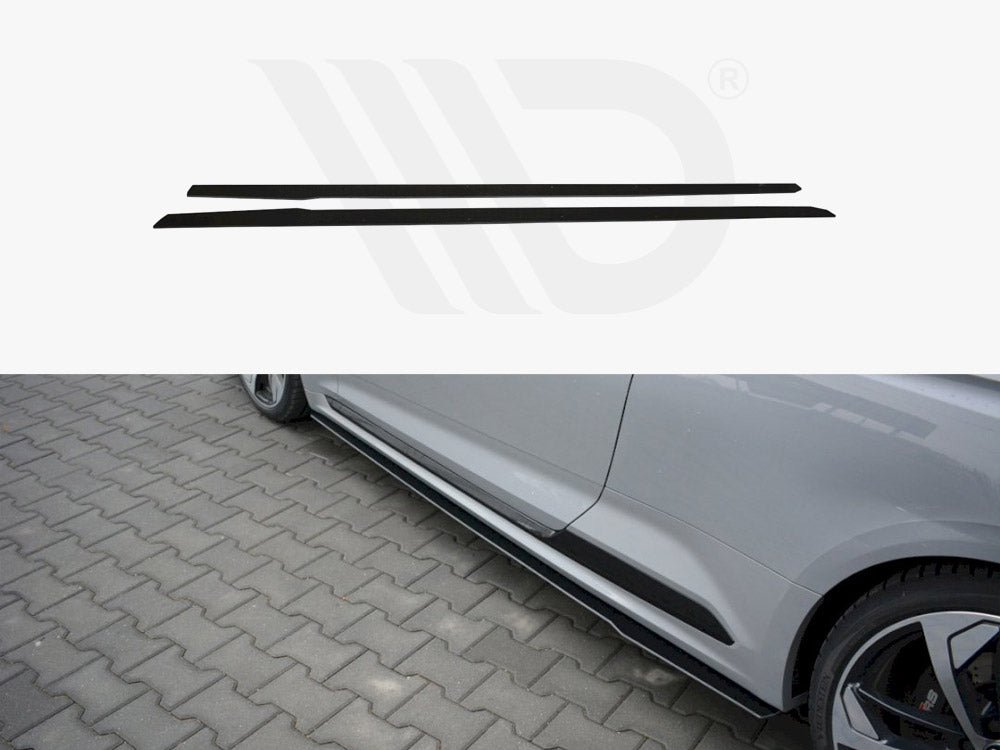 Racing Side Skirts Diffusers Audi RS5 F5 Coupe Maxton Design