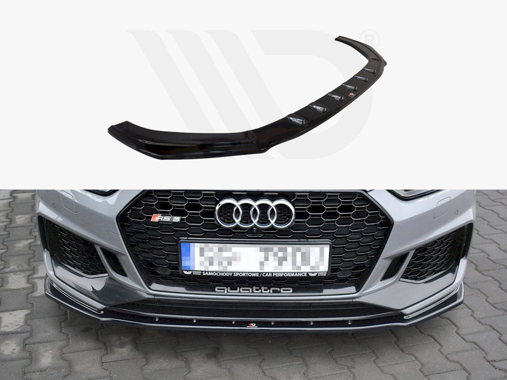 Front Splitter V.1 Audi RS5 F5 Coupe / Sportback 2017-UP Maxton Design