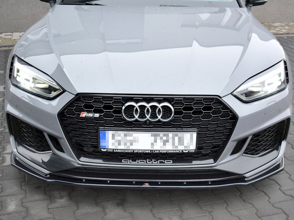 Front Splitter V.1 Audi RS5 F5 Coupe / Sportback 2017-UP Maxton Design