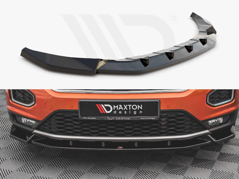 Front Splitter V.2 VW T-Roc Mk1 Maxton Design