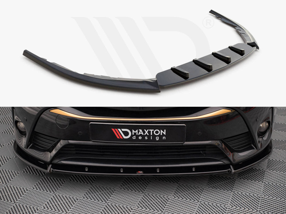 Front Splitter V.1 Toyota Avensis MK3.5 2015-2018 Maxton Design