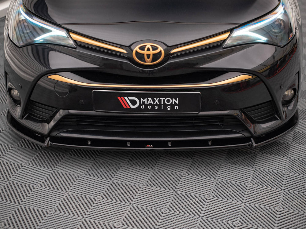 Front Splitter V.1 Toyota Avensis MK3.5 2015-2018 Maxton Design