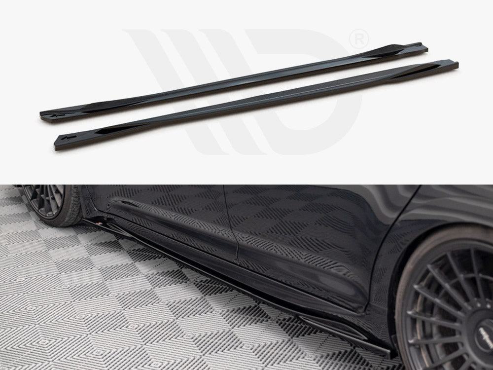 Side Skirts Diffusers Toyota Avensis MK3.5 2015-2018 Maxton Design