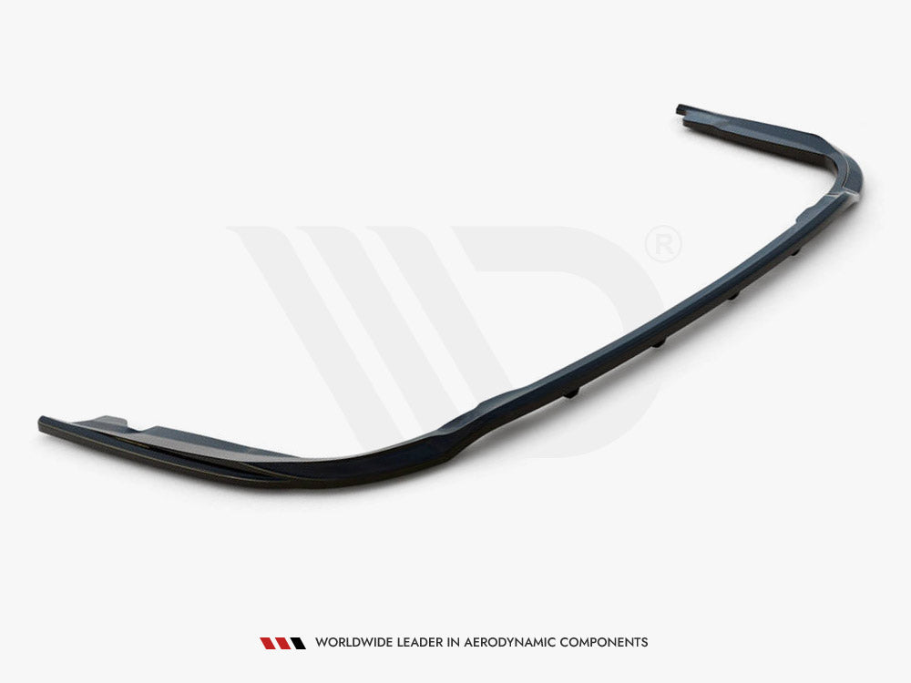 Central Rear Splitter (Vertical Bars) Toyota Avensis MK3.5 2015-2018 Maxton Design