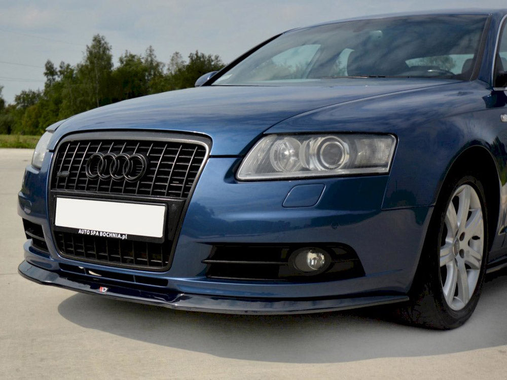 Front Splitter Audi A6 C6 S-line Pre-facelift 2004-2008 Maxton Design