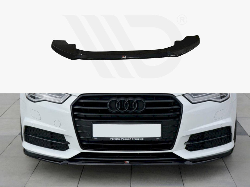 Front Splitter V.1 Audi S6 / A6 S-Line C7 FL Maxton Design