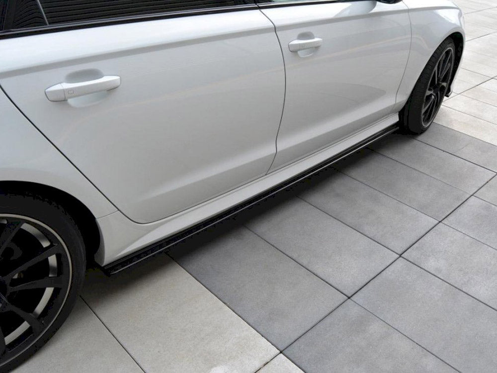 Side Skirts Diffusers Audi A6 S-Line / S6 C7 FL Maxton Design