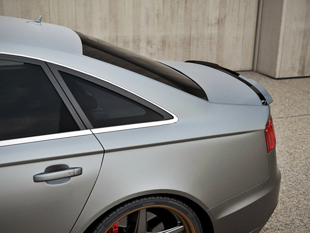 Spoiler CAP Audi A6 / A6 S-line C7 / C7 FL Sedan Maxton Design