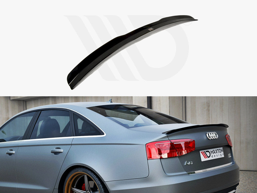 Spoiler CAP Audi A6 / A6 S-line C7 / C7 FL Sedan Maxton Design