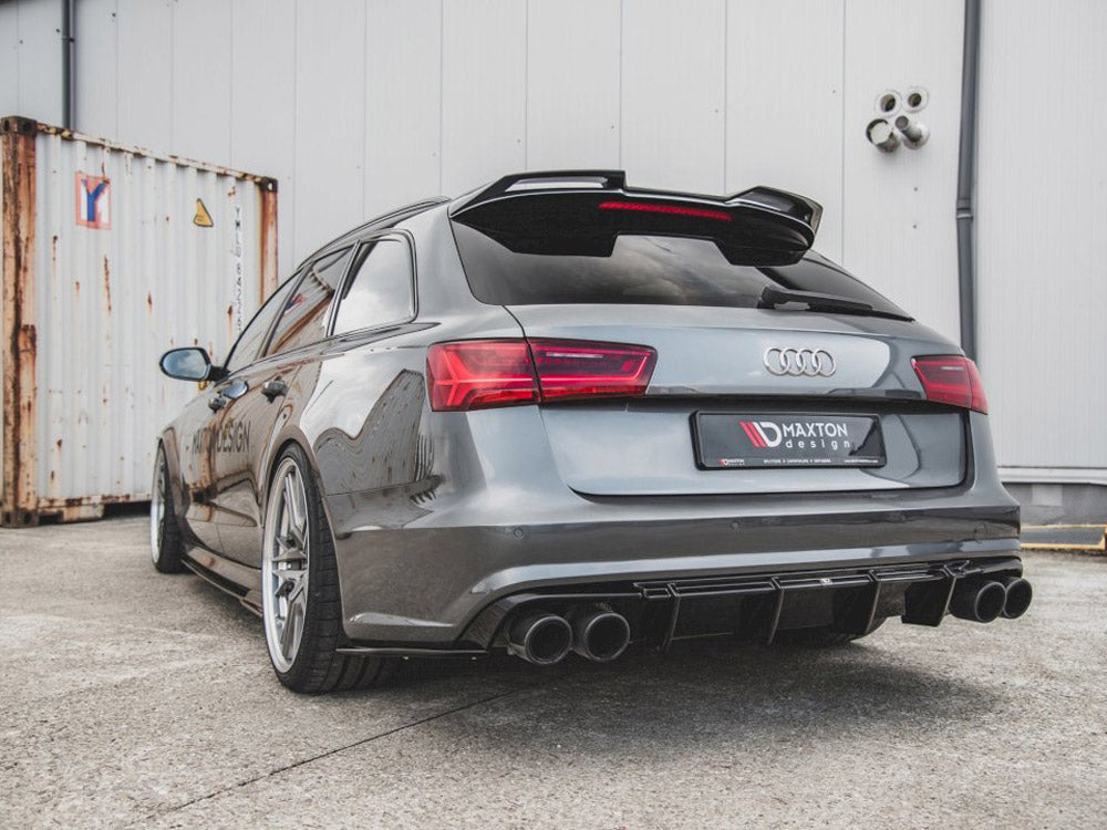 Rear Side Diffusers Audi S6 / A6 S-Line C7 Facelift Maxton Design