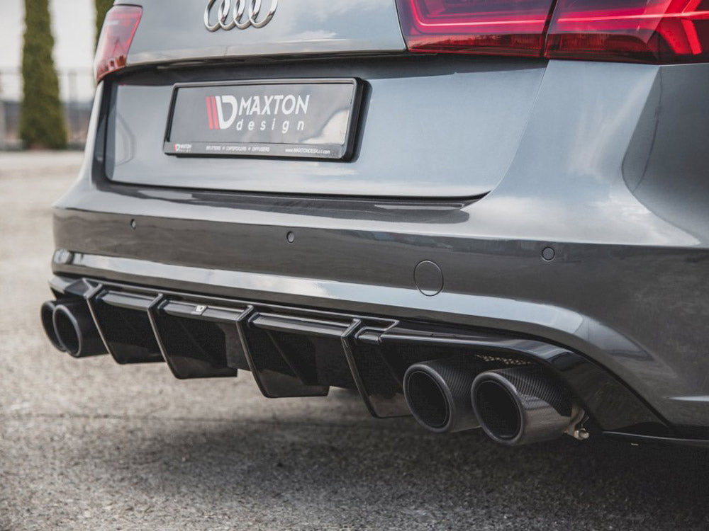 Rear Valance Audi S6 / A6 S-Line C7 Facelift Maxton Design