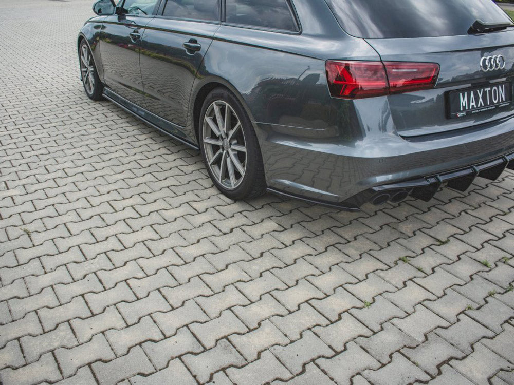 Rear Side Splitters Audi S6 / A6 S-Line C7 Facelift Maxton Design