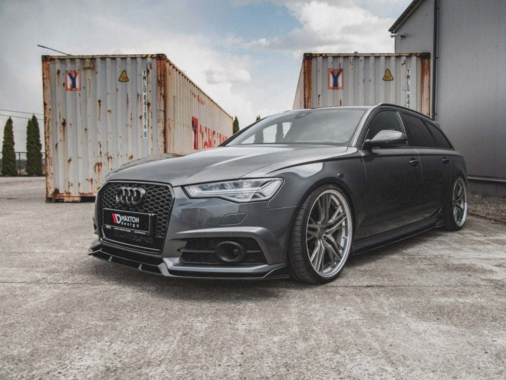 Front Splitter Audi S6 / A6 S-Line C7 FL Maxton Design