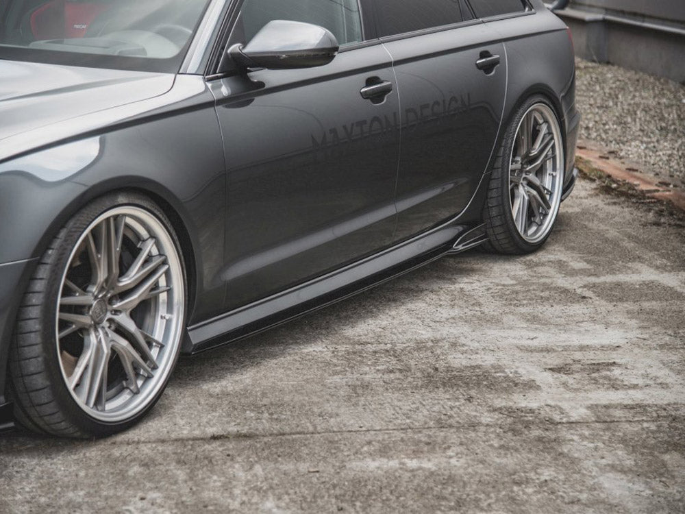 Side Skirts Diffusers Audi S6 / A6 S-Line C7 Facelift Maxton Design