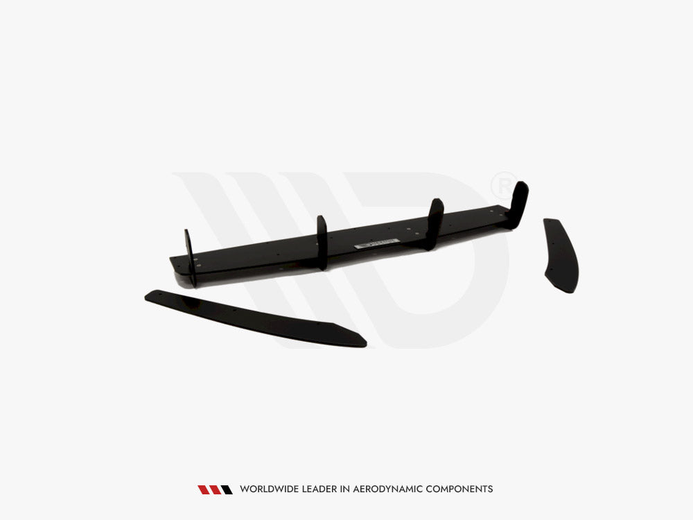 Audi A6 C7 S-line Avant (2.0 TDI) Rear Diffuser & Rear Side Splitters 2011-2014 Maxton Design