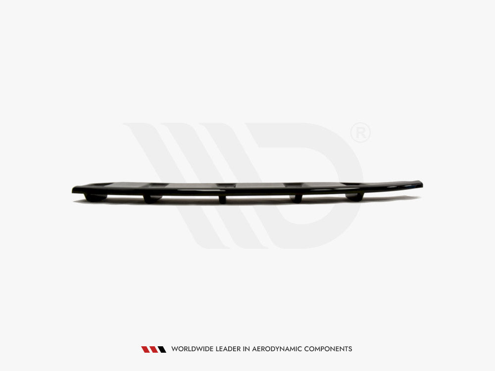 Central Rear Splitter Audi A6 C7 S-line Avant 2011-2014 Maxton Design