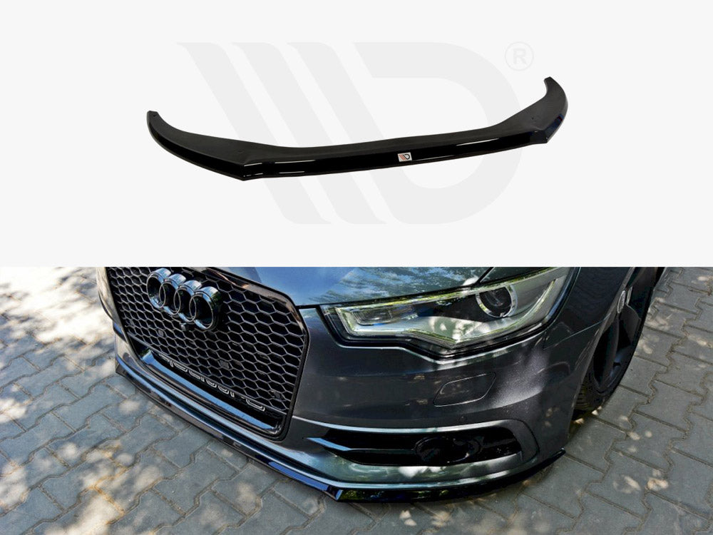 Front Splitter V.2 Audi S6 / A6 C7 S-line 2011-2014 Maxton Design