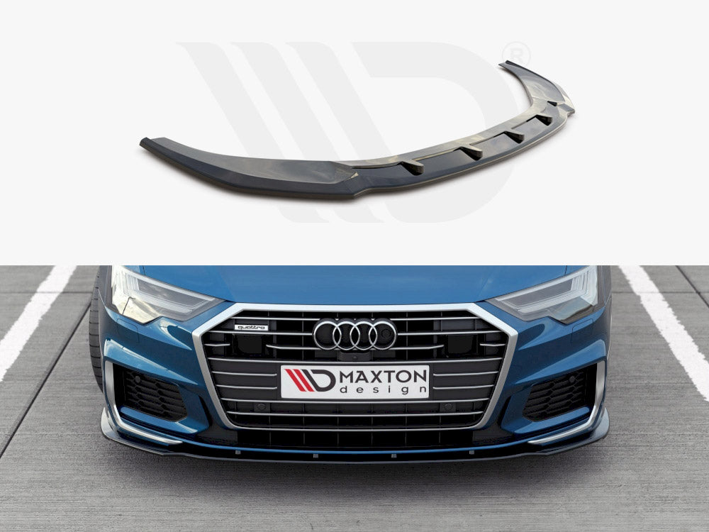 Front Splitter V.2 Audi A6 S-Line / S6 C8 Maxton Design