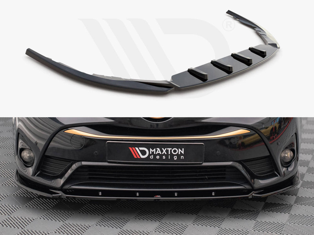 Front Splitter V.2 Toyota Avensis MK3.5 2015-2018 Maxton Design