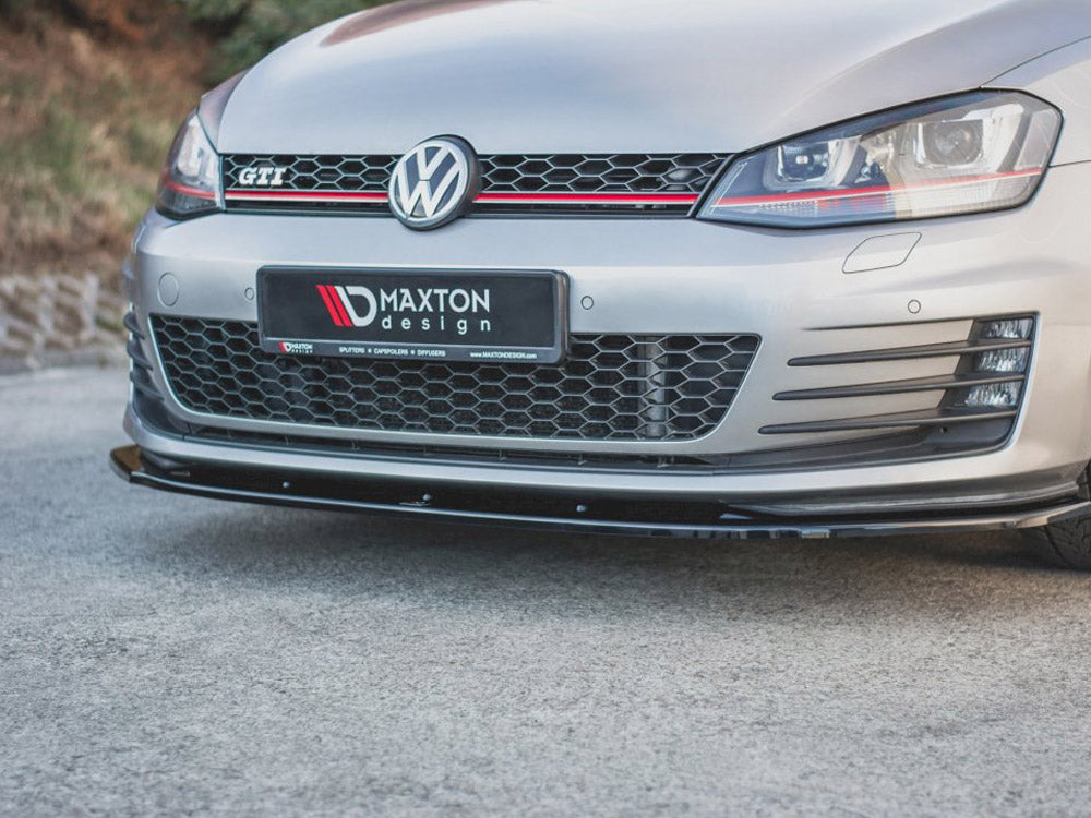 Front Splitter V1 VW Golf 7 GTI 2013-2016 Maxton Design