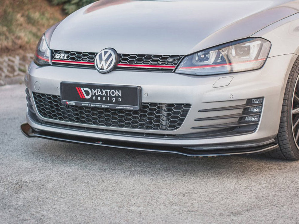 Front Splitter V2 VW Golf 7 GTI 2013-2016 Maxton Design